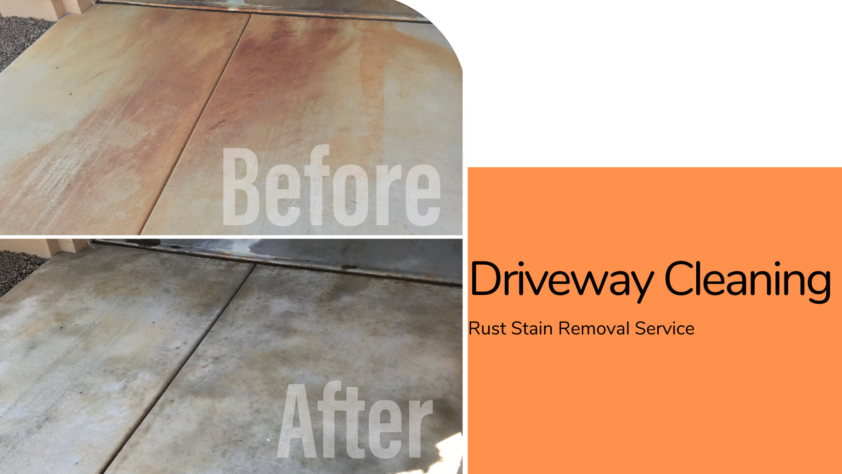 Driveway Pressure Washing & Rust Stain Removal in Phoenix, AZ