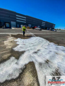commercial power washing service for large business in Scottsdale.