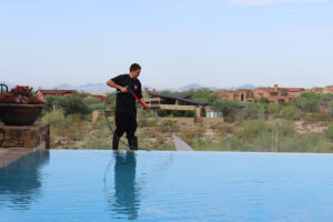 pool deck pressure washing in Phoenix, AZ
