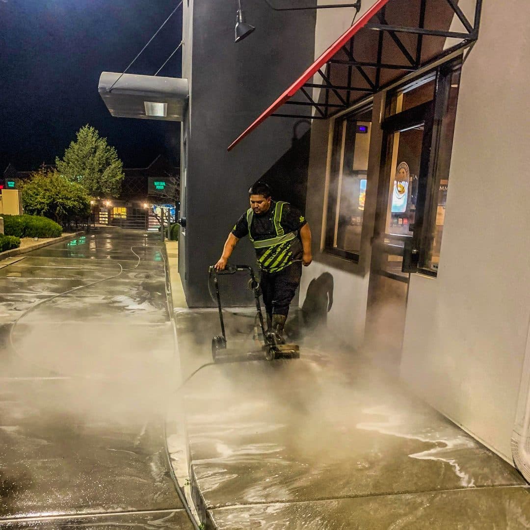 Drive Thru Pressure Washing in Scottsdale