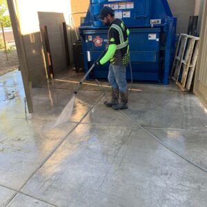 Dumpster Pad Cleaning Service Phoenix