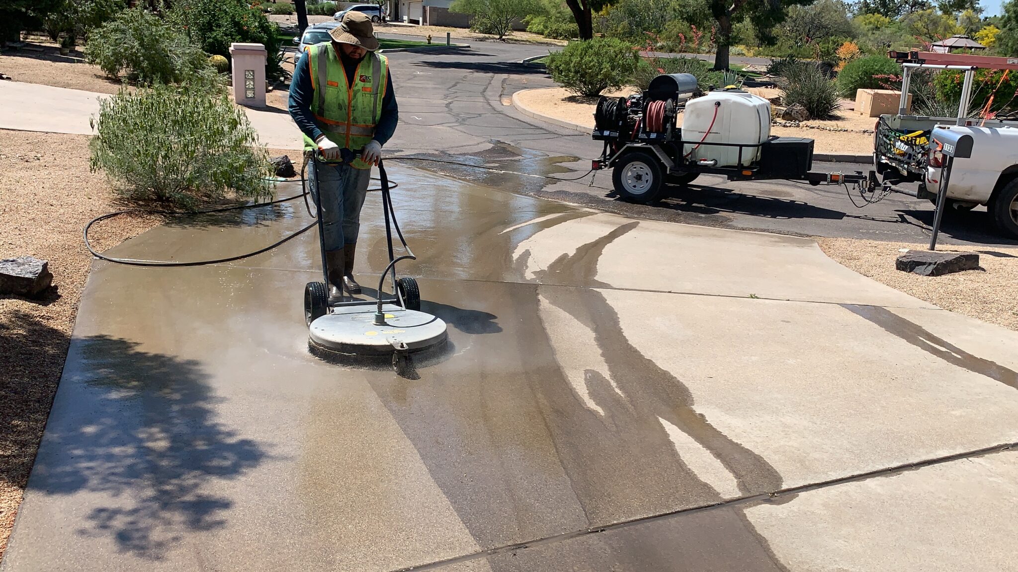 Phoenix Driveway Cleaning Service by AZ Power Wash Pros
