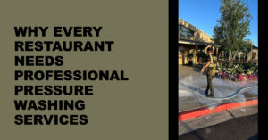 Exterior Restaurant Cleaning Pressure Washing