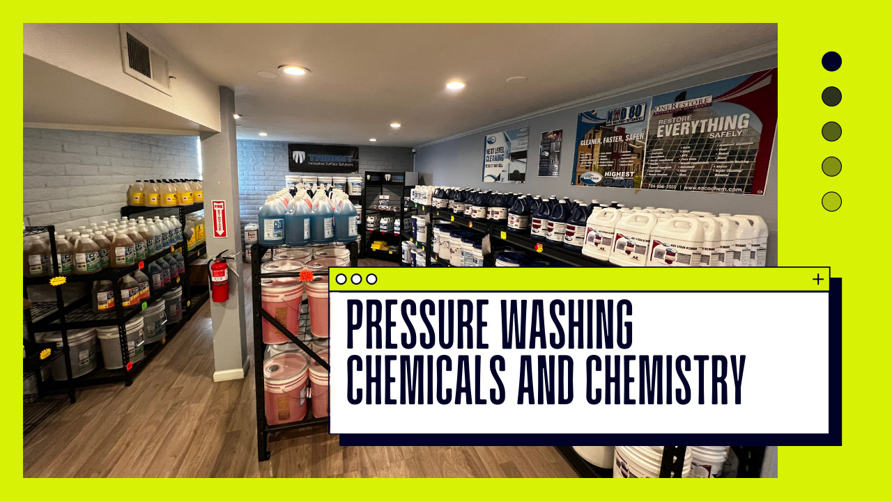 Pressure Washing Chemicals Essential Knowledge for Effective Cleaning