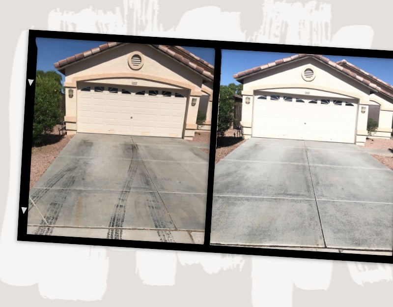 how to remove tar from concrete driveway.