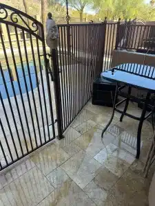fence power washing services in Phoenix, AZ.