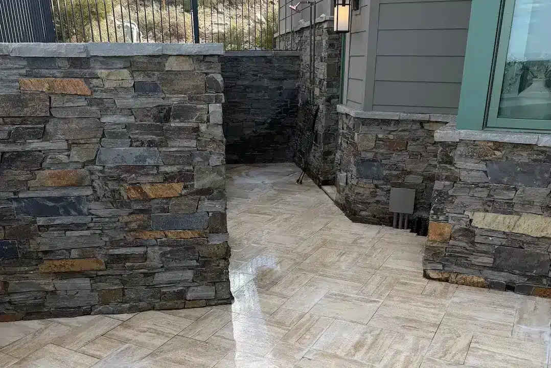 brick fence power washing company in Chandler, AZ.