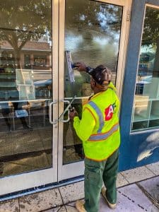 Commercial window cleaning in Ahwatukee, AZ.