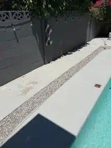 power washing for old aging pool deck in Scottsdale.