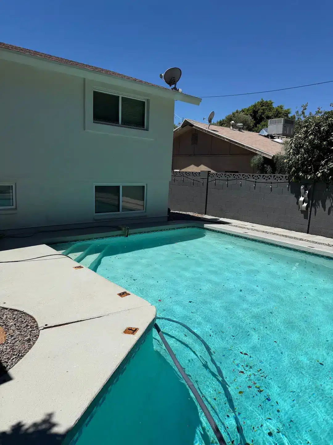 pool deck power washing in Scottsdale.