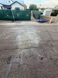 construction site cleanup in Scottsdale near Shea North Estates.